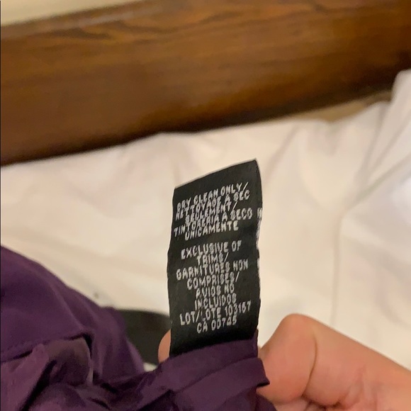 JS Boutique purple halter gown, 8 - Picture 7 of 7